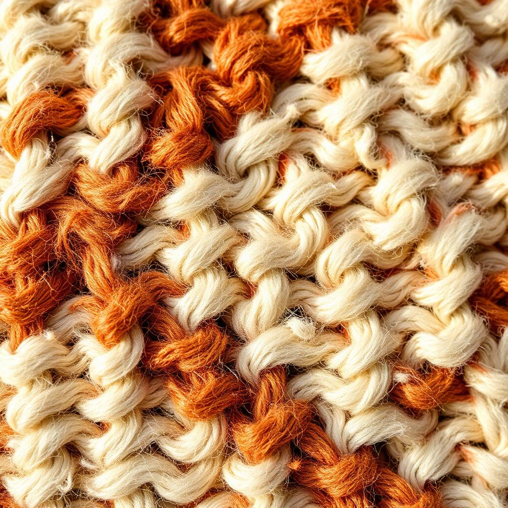 Détail d'un tissage